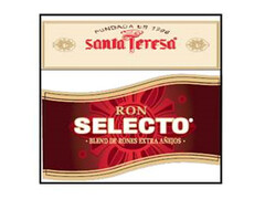 SANTA TERESA FUNDADA EN 1796 RON SELECTO BLEND DE RONES EXTRA AÑEJOS