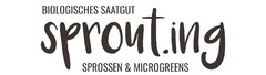 BIOLOGISCHES SAATGUT sprout.ing SPROSSEN & MICROGREENS