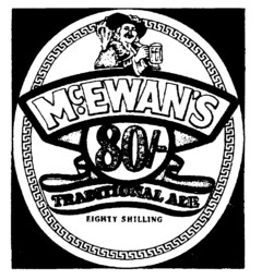 MC.EWAN'S 80/- TRADITIONAL ALE EIGHTY SHILLING