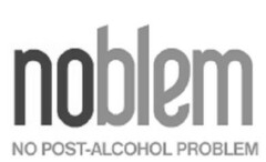 noblem NO POST-ALCOHOL PROBLEM