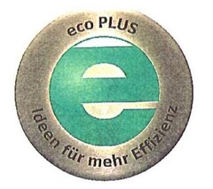 eco PLUS Ideen für mehr Effizienz