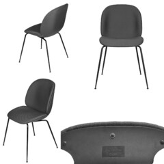 Beetle Chair Design by GamFratesi GUBI Made in Italy