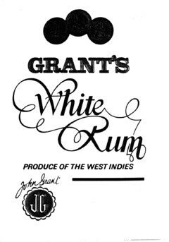 GRANT'S White Rum
