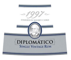 1997 FINISHED IN SHERRY CASKS DIPLOMÁTICO SINGLE VINTAGE RUM