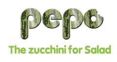 PEPO THE ZUCCHINI FOR SALAD