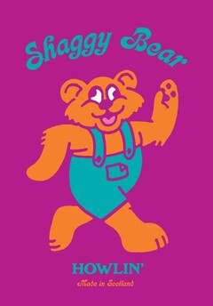 Shaggy Bear HOWLIN ' Made in Scotland