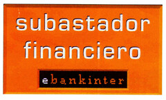 subastador financiero ebankinter