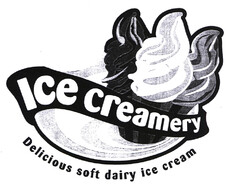 Ice creamery Delicious soft dairy ice cream