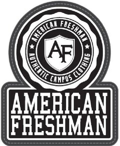 AF AMERICAN FRESHMAN AUTHENTIC CAMPUS CLOTHING