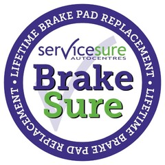 LIFETIME BRAKE PAD REPLACEMENT SERVICESURE AUTOCENTRES BRAKE SURE