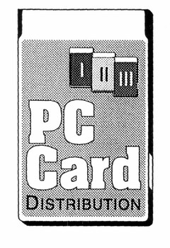 I II III PC Card DISTRIBUTION