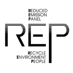 REDUCED EMISSION PANEL REP RECYCLE ENVIRONMENT PEOPLE
