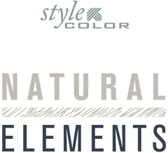 stylecolor NATURAL ELEMENTS