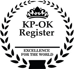 KP-OK REGISTER EXCELLENCE FOR THE WORLD