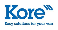 Kore Easy solutions for your van