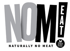 NOM EAT NATURALLY NO MEAT 100% PLANT BASED