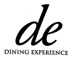 de DINING EXPERIENCE