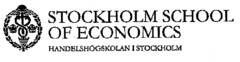 STOCKHOLM SCHOOL OF ECONOMICS HANDELSHÖGSKOLAN I STOCKHOLM