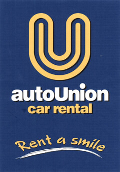 U autoUnion car rental Rent a smile
