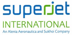 superjet INTERNATIONAL An Alenia Aeronautica and Sukhoi Company