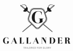 G GALLANDER TAILORED FOR GLORY