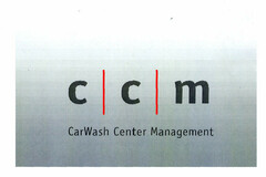 ccm CarWash Center Management