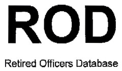 ROD Retired Officers Database