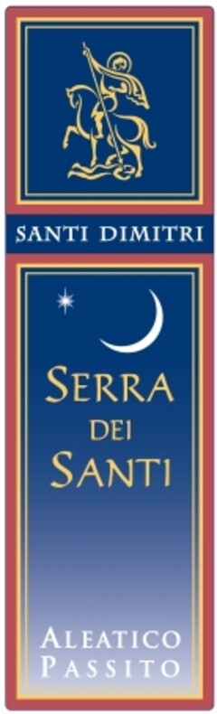 SANTI DIMITRI SERRA DEI SANTI ALEATICO PASSITO