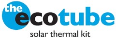 The Ecotube Solar Thermal Kit