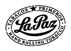 LA PAZ TABACOS PRIMEROS HAND ROLLING TOBACCO