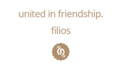 united in friendship. filios