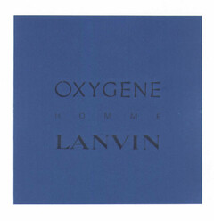 OXYGENE HOMME LANVIN