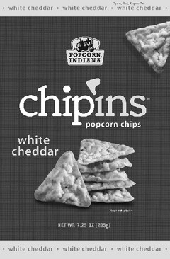 POPCORN, INDIANA chipins popcorn chips white cheddar