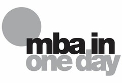 MBA IN ONE DAY