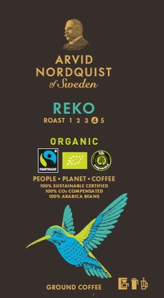 ARVID NORDQUIST OF SWEDEN REKO ORGANIC