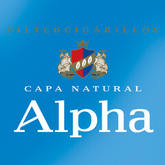 Alpha FILTER CIGARILLOS CAPA NATURAL