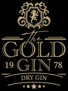 The GOLD GIN 1978 DRY GIN