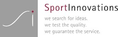 SportInnovations we search for ideas. we test the quality. we guarantee the service.