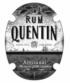 RUM QUENTIN ANNO 1872 L’ARCHIPEL Artisanal the power of the mystery of the magic