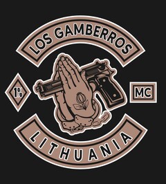 LOS GAMBERROS 1 % LITHUANIA MC