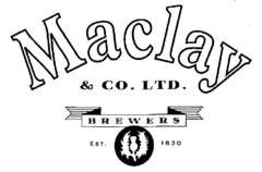 Maclay & CO. LTD. BREWERS EST. 1830