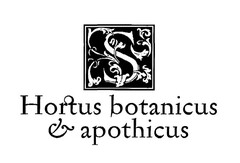 S Hortus botanicus & apothicus