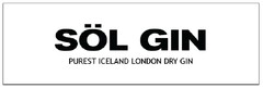 SÖL GIN PUREST ICELAND LONDON DRY GIN