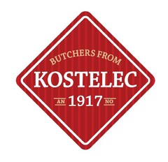 BUTCHERS FROM KOSTELEC AN 1917 NO