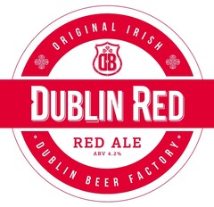 ORIGINAL IRISH DB DUBLIN RED RED ALE ABV 4.2% DUBLIN BEER FACTORY