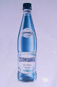 CISOWIANKA, GAZOWANA, system PERLAGE, NAŁĘCZOWSKA WODA MINERALNA. 1979, 0,7L