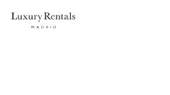 LUXURY RENTALS MADRID