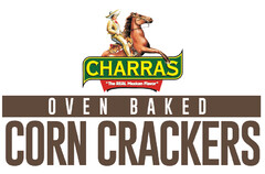 CHARRAS "The REAL Mexican Flavor" OVEN BAKED CORN CRACKERS