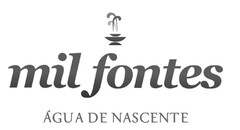 mil fontes AGUA DE NASCENTE