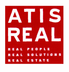 ATIS REAL REAL PEOPLE REAL SOLUTIONS REAL STATE